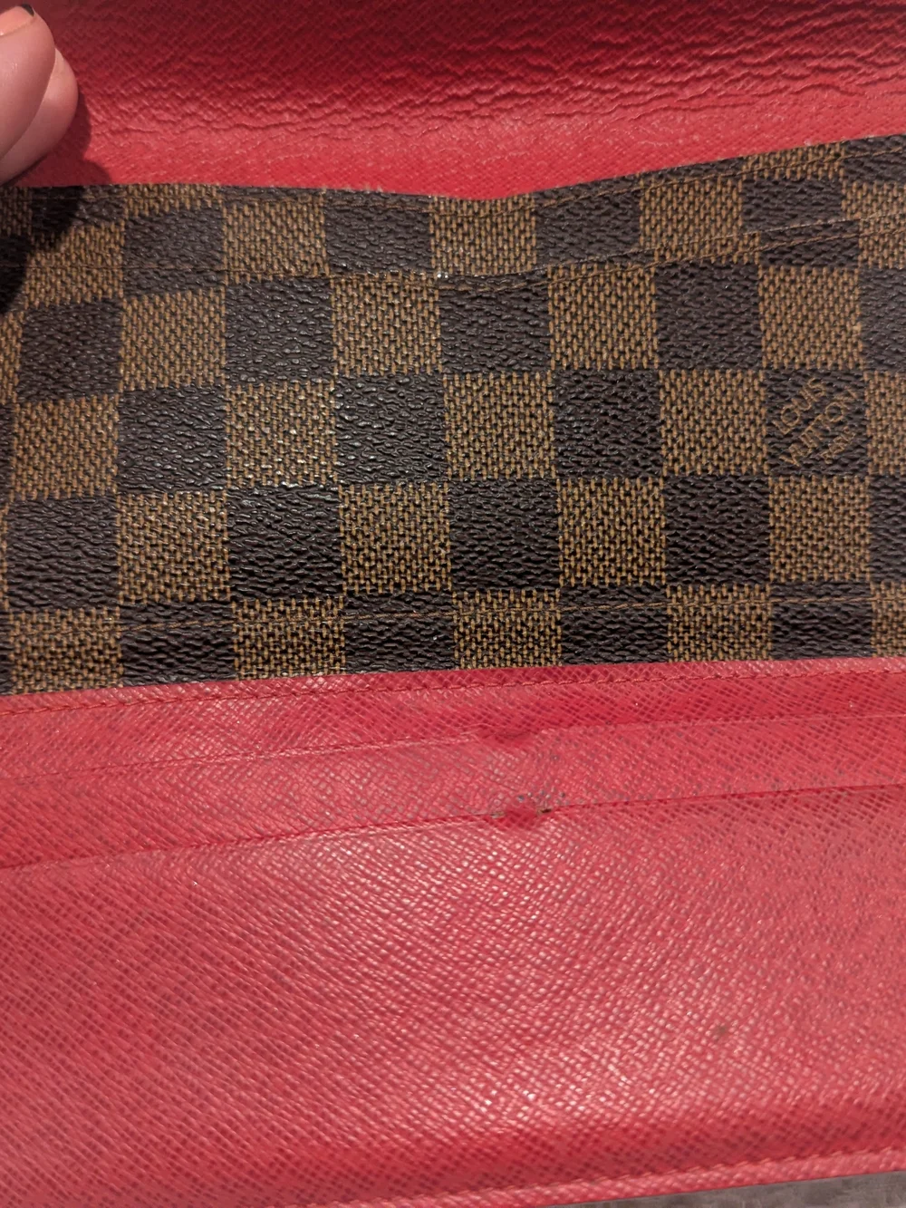 LV Canvas Wallet